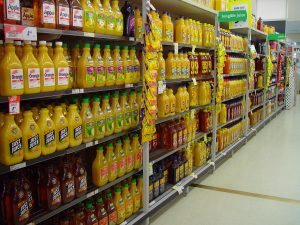 shelves-racks-of-fruit-juice